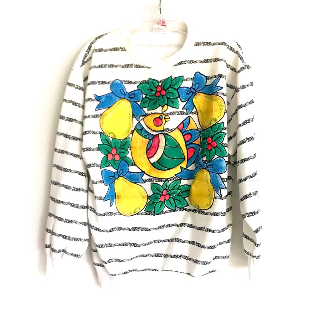 Vintage Jane Colby Puff print Sweatshirt
